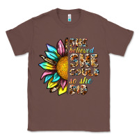 Chestnut she believed she could so she did Classic Tee - NancyCooperArtShop