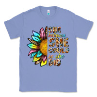 Colony Blue she believed she could so she did Classic Tee - NancyCooperArtShop