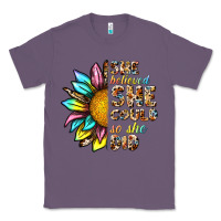 Lavender she believed she could so she did Classic Tee - NancyCooperArtShop