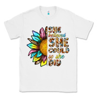 White she believed she could so she did Classic Tee - NancyCooperArtShop