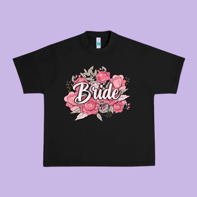 Bride Urban Heavy Tee Designed By Maliassmallbusiness