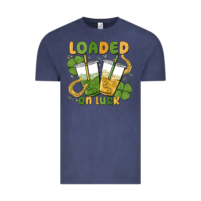 Loaded On Luck Vintage Tee by MaliasSmallBusiness | Teevron
