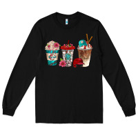 Black western baseball coffee cups bbs Long Sleeve Tee - BundleAndBundleShop