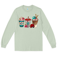 Matcha western baseball coffee cups bbs Long Sleeve Tee - BundleAndBundleShop
