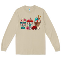 Mushroom western baseball coffee cups bbs Long Sleeve Tee - BundleAndBundleShop