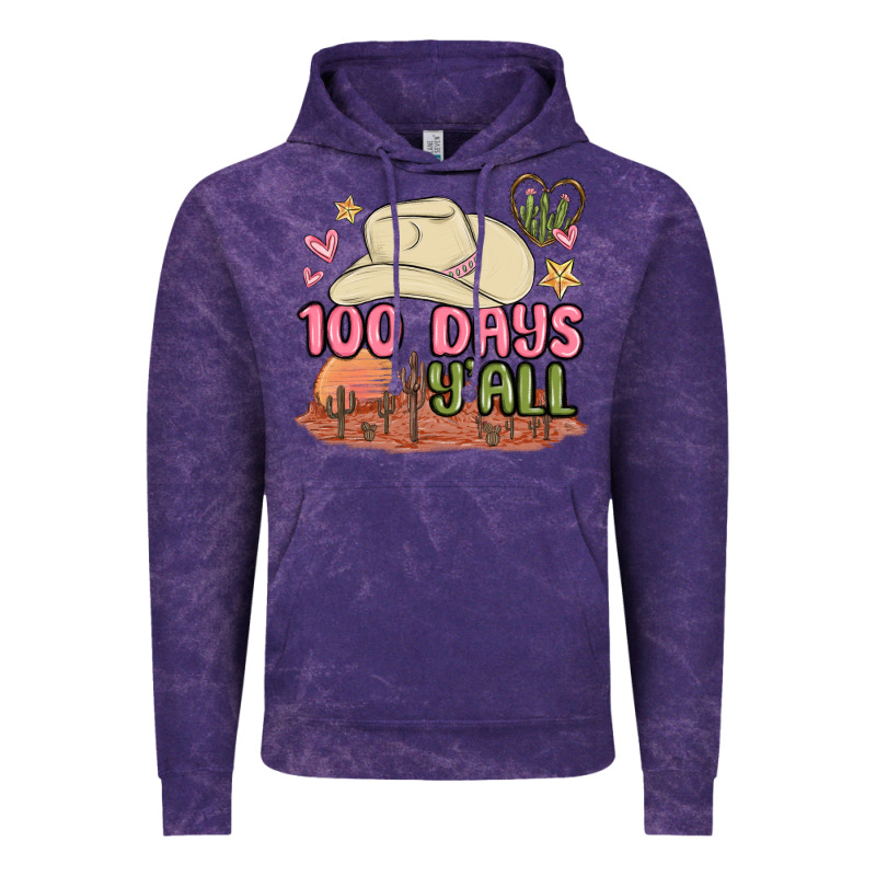 100 Days Y'all Malia Vintage Hoodie by MaliasSmallBusiness | Teevron