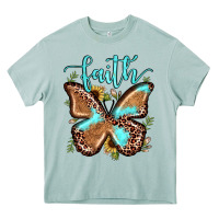 Arona faith leopard butterfly Heavy Core Tee - JahusDesignShop
