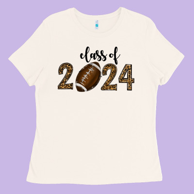 Class Of 2024 American Football Ladies Tee Designed By Ranaportraitstore
