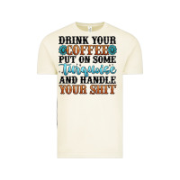 Vintage Arctic drink your coffee put on some turquoise and handle Vintage Tee - MaliasSmallBusiness