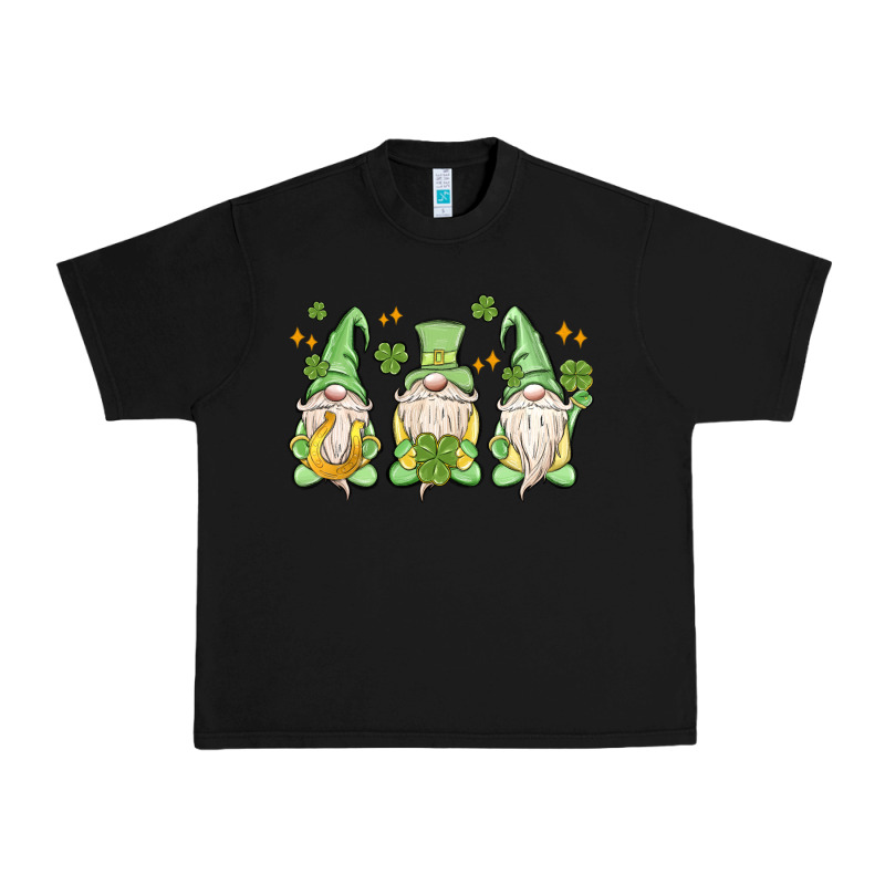 St. Patrick's Day Gnomes Urban Heavy Tee by MaliasSmallBusiness | Teevron
