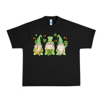 Black st. patrick's day gnomes Urban Heavy Tee - MaliasSmallBusiness