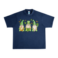 Navy st. patrick's day gnomes Urban Heavy Tee - MaliasSmallBusiness