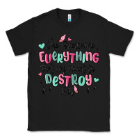 Black she overcame everything that was meant to destroy Classic Tee - MaliasSmallBusiness