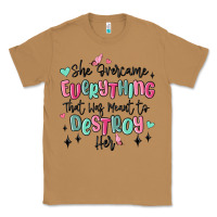 Toasted Coconut she overcame everything that was meant to destroy Classic Tee - MaliasSmallBusiness