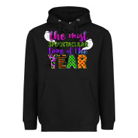 Black the most spooktacular time of the year Heavyweight Hoodie - CowGirlArtShop