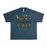 Midnight Navy merry christmas y'all Urban Heavy Tee - AdoDesignShop