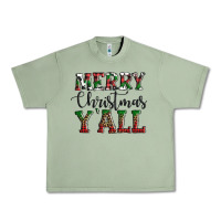 Oil Green merry christmas y'all Urban Heavy Tee - AdoDesignShop