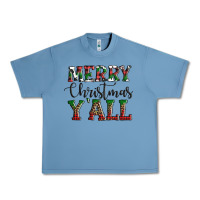 Pebble Blue merry christmas y'all Urban Heavy Tee - AdoDesignShop