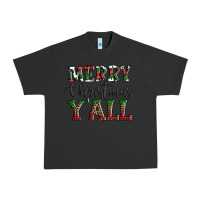Pigment Black merry christmas y'all Urban Heavy Tee - AdoDesignShop
