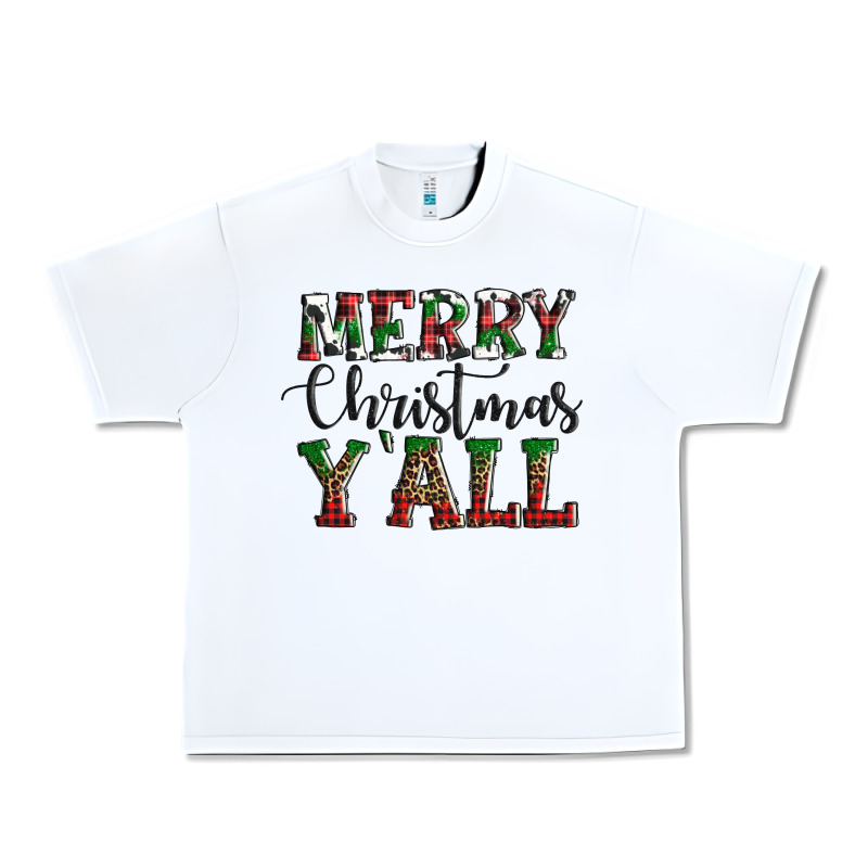 Merry Christmas Y'all Urban Heavy Tee by AdoDesignShop | Teevron