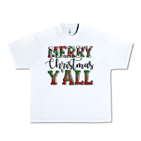 White merry christmas y'all Urban Heavy Tee - AdoDesignShop