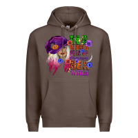 Coffee in a world full of princesses be a witch Premium Hoodie - CowGirlArtShop