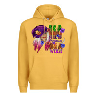 Mustard in a world full of princesses be a witch Premium Hoodie - CowGirlArtShop