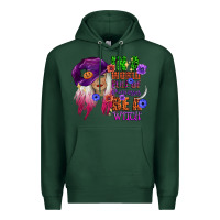 Sports Green in a world full of princesses be a witch Premium Hoodie - CowGirlArtShop