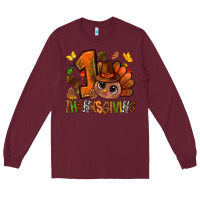 Burgundy my first thanksgiving with turkey bbs Long Sleeve Tee - BundleAndBundleShop