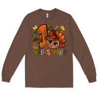 Chestnut my first thanksgiving with turkey bbs Long Sleeve Tee - BundleAndBundleShop