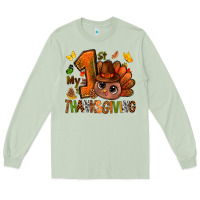 Matcha my first thanksgiving with turkey bbs Long Sleeve Tee - BundleAndBundleShop