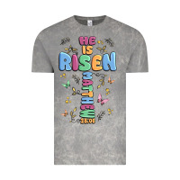 Cloud Rock he is risen cross Vintage Tee - MaliasSmallBusiness