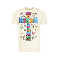 Vintage Arctic he is risen cross Vintage Tee - MaliasSmallBusiness