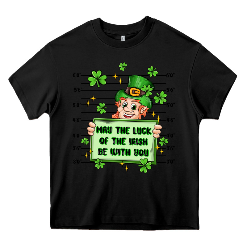 May The Luck Of The Irish Be With You Heavy Core Tee by Artiststas | Teevron