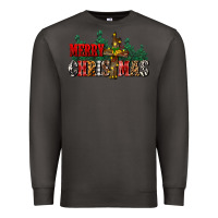Smoke merry christmas  cross Premium Sweatshirt - CowGirlArtShop