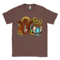 Chestnut sunflower coffee cup red angus gemstone Classic Tee - JahusDesignShop