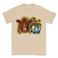 Mushroom sunflower coffee cup red angus gemstone Classic Tee - JahusDesignShop