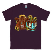 Plum sunflower coffee cup red angus gemstone Classic Tee - JahusDesignShop