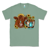 Sage sunflower coffee cup red angus gemstone Classic Tee - JahusDesignShop