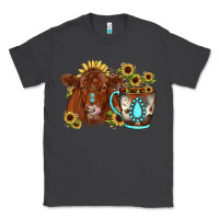 Smoke sunflower coffee cup red angus gemstone Classic Tee - JahusDesignShop