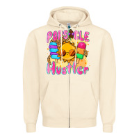 Sandshell popsicle hustler Zipper Hoodie - NancyCooperArtShop