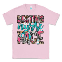 Bubblegum Pink resting nurse face Classic Tee - NancyCooperArtShop
