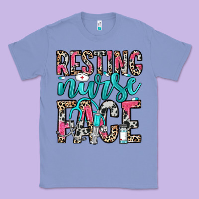 Resting Nurse Face Classic Tee Designed By Nancycooperartshop