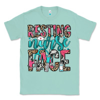 Seafoam resting nurse face Classic Tee - NancyCooperArtShop