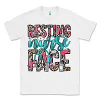 White resting nurse face Classic Tee - NancyCooperArtShop