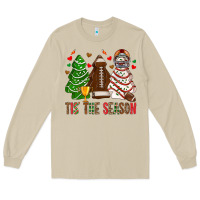 Mushroom tis' the season american football christmas cakes bbs Long Sleeve Tee - BundleAndBundleShop