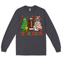 Smoke tis' the season american football christmas cakes bbs Long Sleeve Tee - BundleAndBundleShop