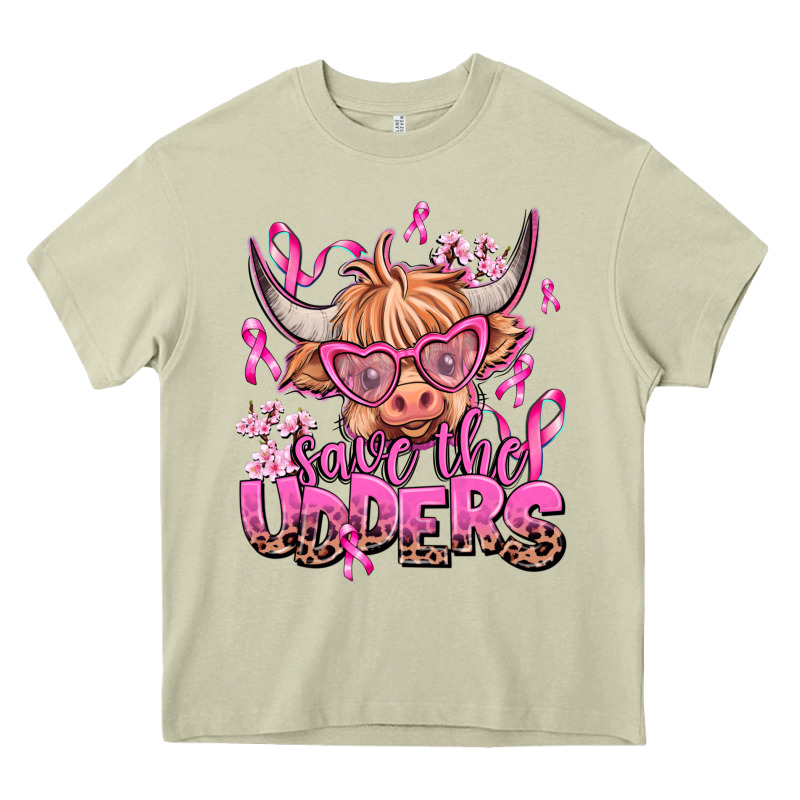 Save The Udders Heavy Core Tee by AdoDesignShop | Teevron