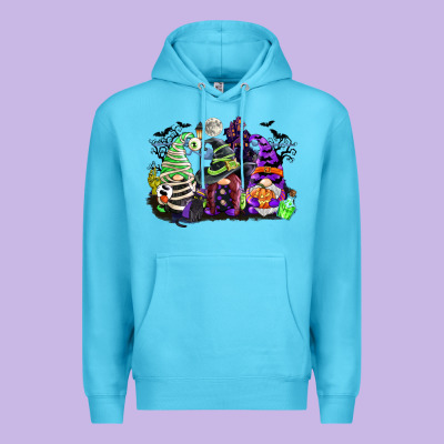 Halloween Gnome Premium Hoodie Designed By Cowgirlartshop