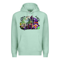 Seafoam halloween gnome Premium Hoodie - CowGirlArtShop